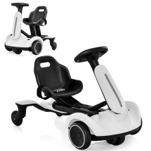 Kids Drift Car 6V Electric w/ 360° Whirling &2-Position Adjustable Seat