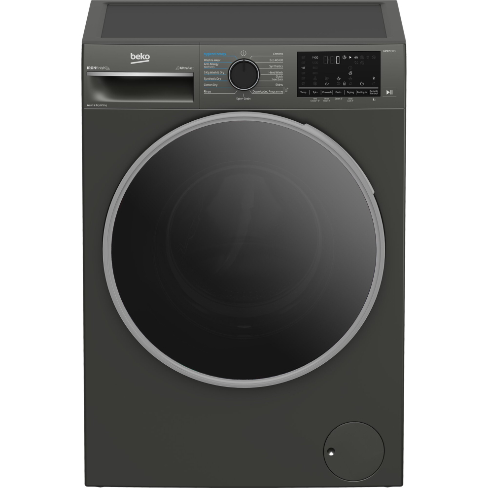 Beko 8Kg / 5Kg Washer Dryer - Graphite - D Rated