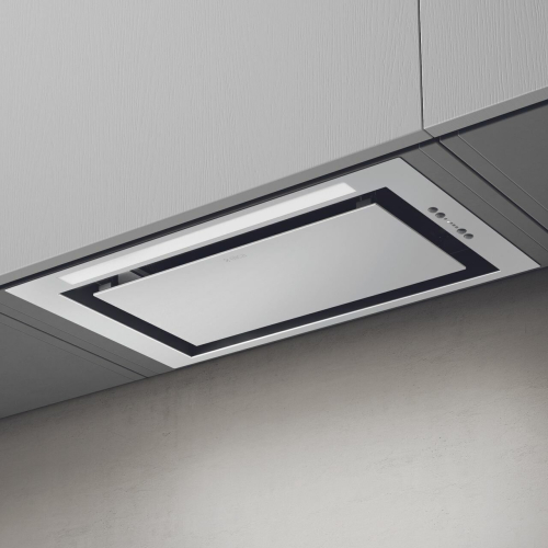 Elica Elica 80 cm Integrated Cooker Hood - White - For Ducted/Recirculating Ventilation