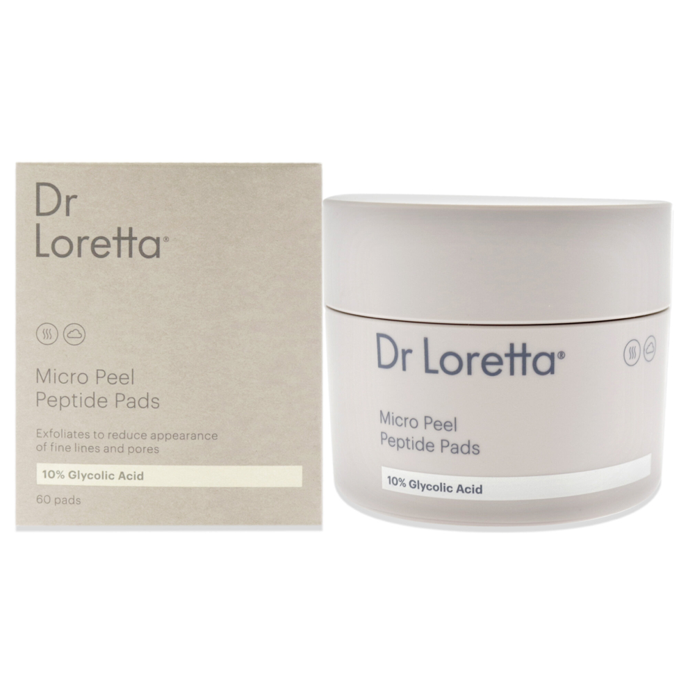 Dr. Loretta Micro Peel Peptide Pads By For Unisex - 60 Pc Pads