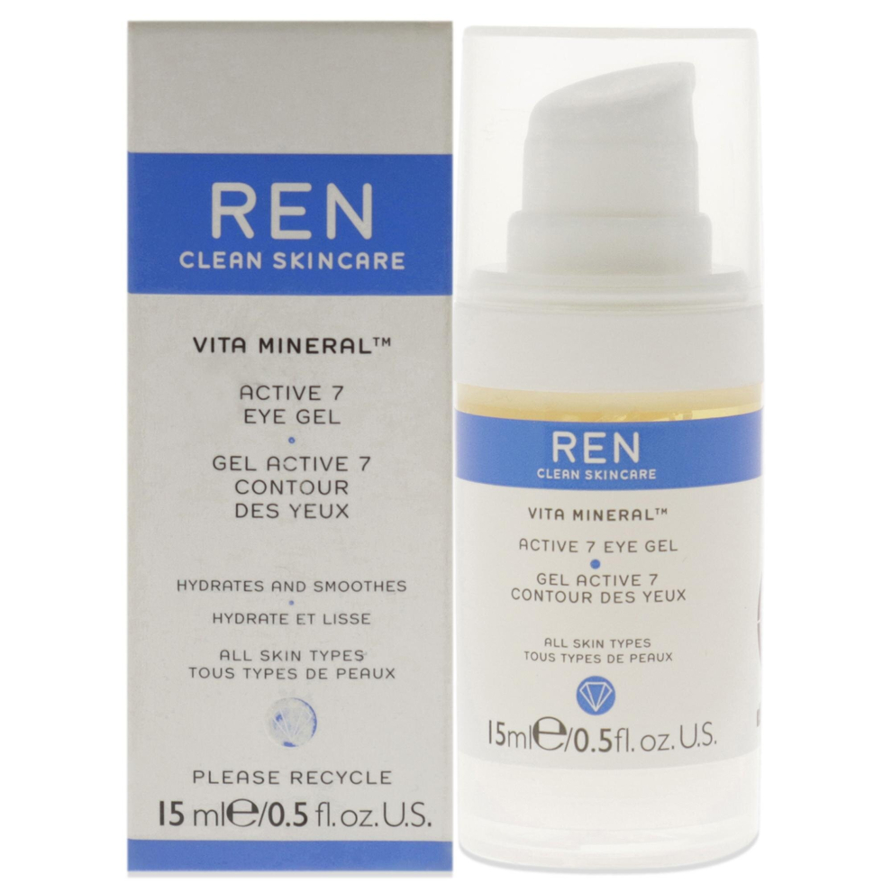 REN Vita Mineral Active 7 Eye Gel For Unisex 0.5 oz Eye Gel