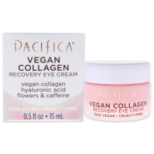 Pacifica Beauty Veganes Kollagen, regenerierende Augen- und Gesichtscreme f r die Nacht, Hyalurons ure, Koffein, Vitamin C und E, feuchtigkeitssp