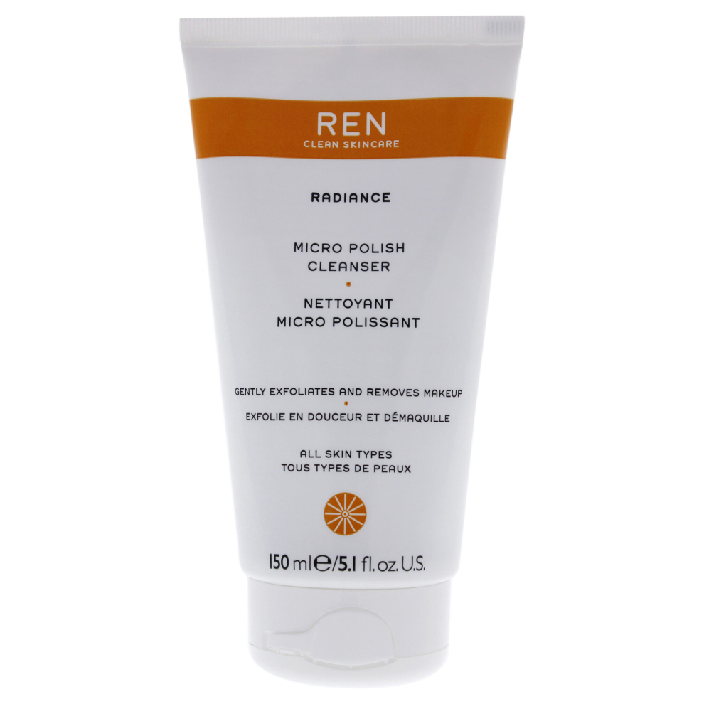 REN Radiance Micro Polish Cleanser For Unisex 5.1 oz Cleanser