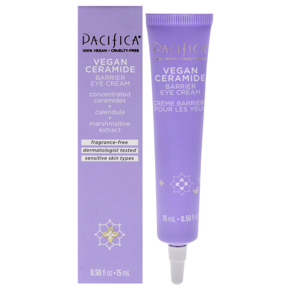 Pacifica Vegan Ceramide Eye Cream For Women 0.5 oz Cream