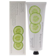 The Cottage Greenhouse Cucumber & Honey Handcreme 4 oz. - Handlotion fr Frauen, Handcreme fr trockene, rissige Hnde, feuchtigkeitsspendende Handcr