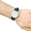 Burberry Burberry BU10000 Classic Round Beige Dial Black Leather Ανδρικό ρολόι 3