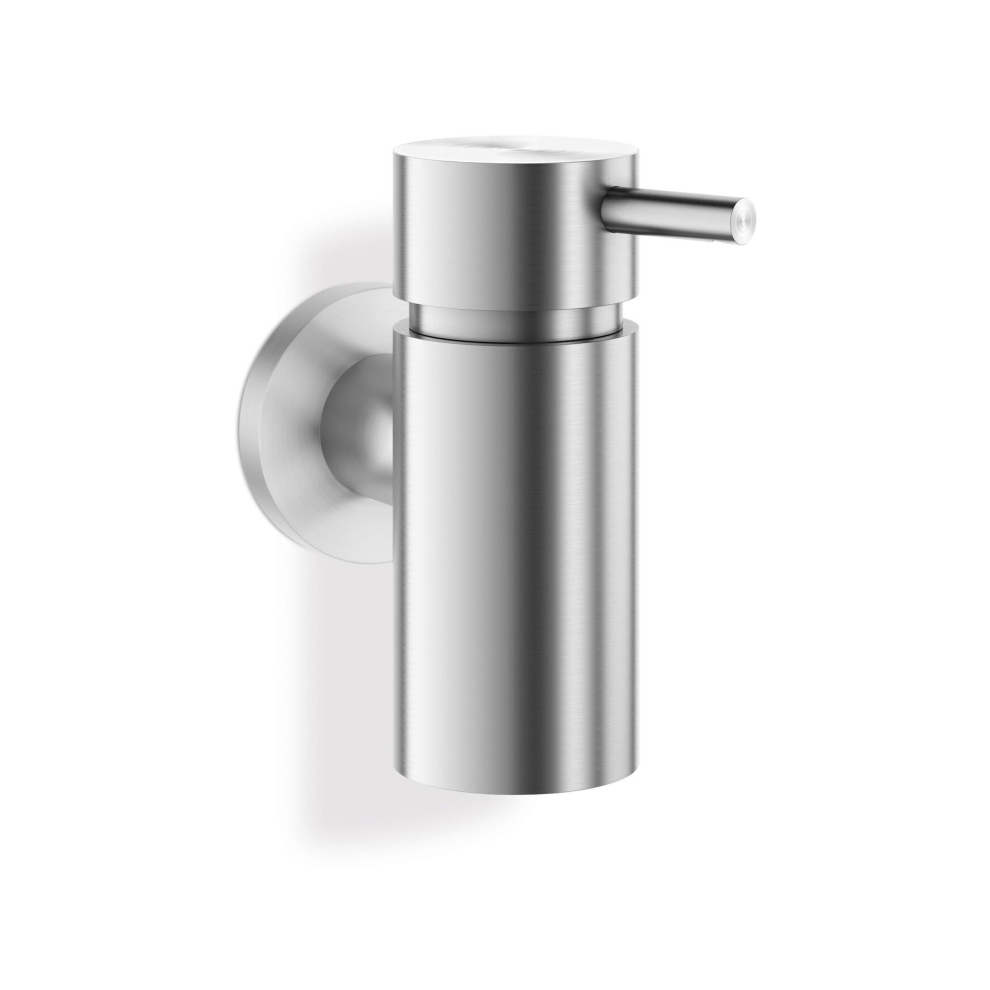 Zack Manola Brushed Stainless Steel Wall Liquid Soap Dispenser