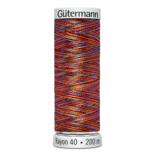 Gutermann No 40 Sulky Rayon Embroidery Thread 2242 - 200 Metres - each