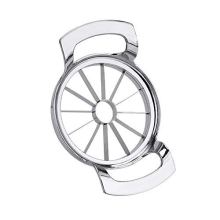 Stainless Steel Apple Slicer and Corer - FEITA 12 Blades Food Grade 304 Extra Large Heavy Duty Apple Cutter Divider up to 4 Inch Apples
