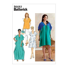 Butterick Pattern B6683 Misses' Tunic and Caftan