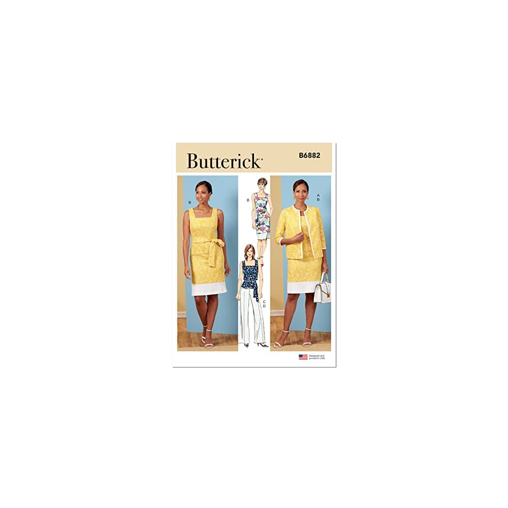 Butterick B6882f5 Misses Sportswear F5 (16-18-20-22-24)