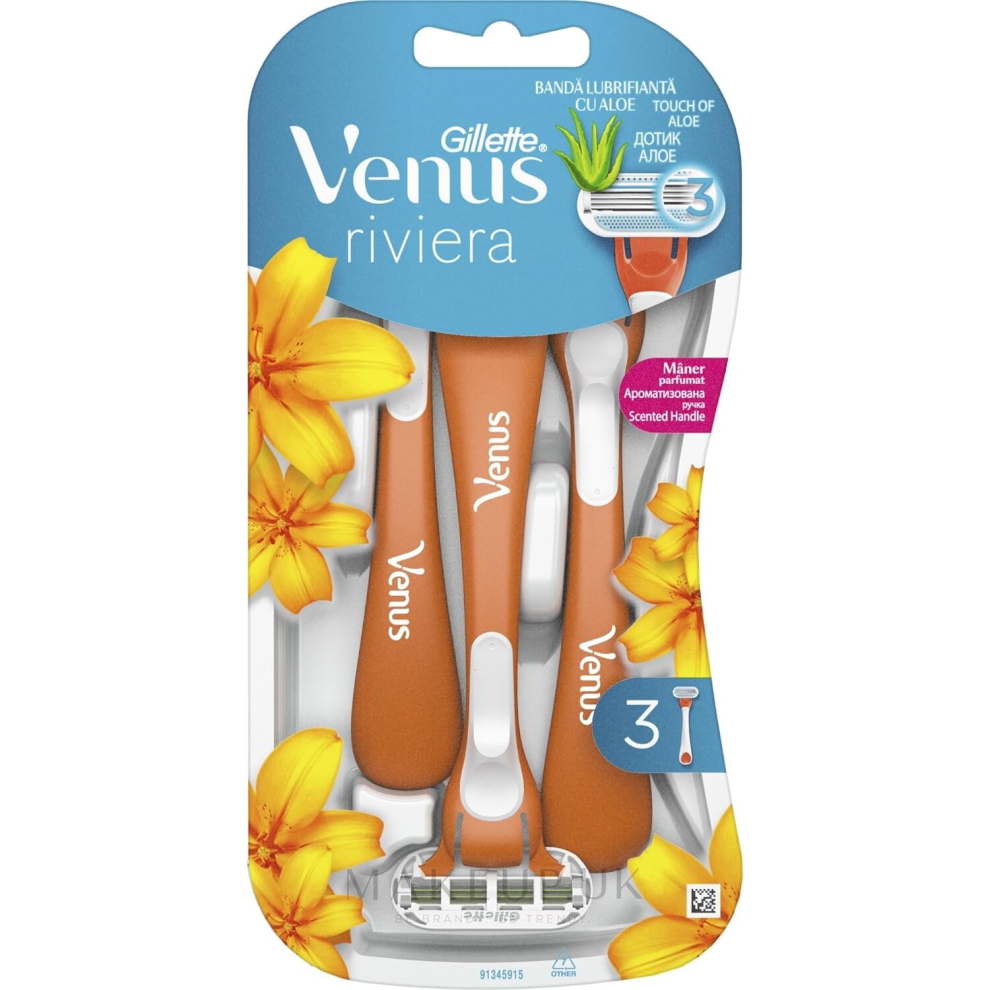 Gillette Venus Riviera Women's Razors Women's Disposable Razors