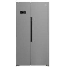 Beko ASL1442VPS HarvestFresh 91cm Frost Free American Fridge Freezer Stainless