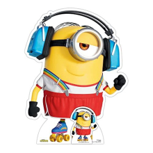 STAR CUTOUTS SC4091 Stuart Skates Minions 2 Cardboard Cutout Birthdays Gifts Decorations