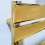 (500 x 1200 mm (h), TRV Angled Valves) Gold Panel Towel Rail Radiator 3