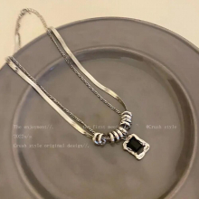 925 Sterling Silver Pendant Necklace 20 inch For Women and Girls Jewelry Gift ins N27