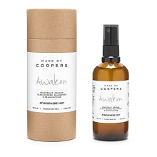 Made By Coopers Awaken Atmosphere Mist, Room Spray, Uplifting Air Freshener for Home Relaxation, Handcrafted Room Freshener with Essential Oils, Citru