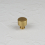 (30mm Knob) Satin Brass Hammered T-Bar Handle & Coordinating Knobs 1