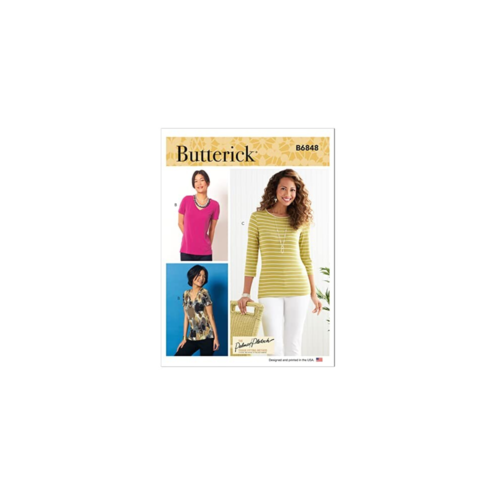 Butterick B6848f5 Misses Top/Vest F5 (16-18-20-22-24)