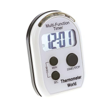Visual Timer Multi Function With Vibrating Audible and Flashing Alarm - Countdown Timer Ideal For The Visually and Hearing Impaired