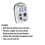 Visual Timer Multi Function With Vibrating Audible and Flashing Alarm - Countdown Timer Ideal For The Visually and Hearing Impaired 4