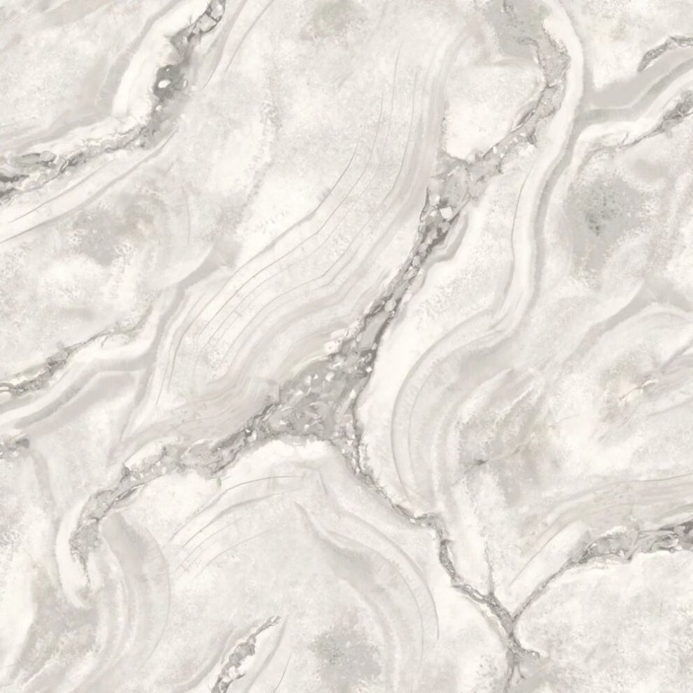 Rasch Vasari Palmetto Grey Wallpaper 529463