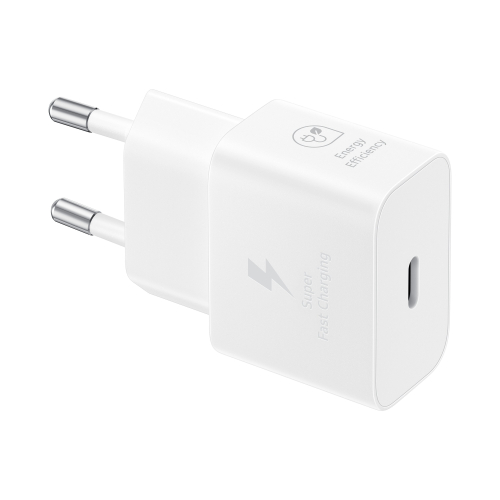 Samsung Samsung Quick charger, USB-C, 25W, with data cable - White