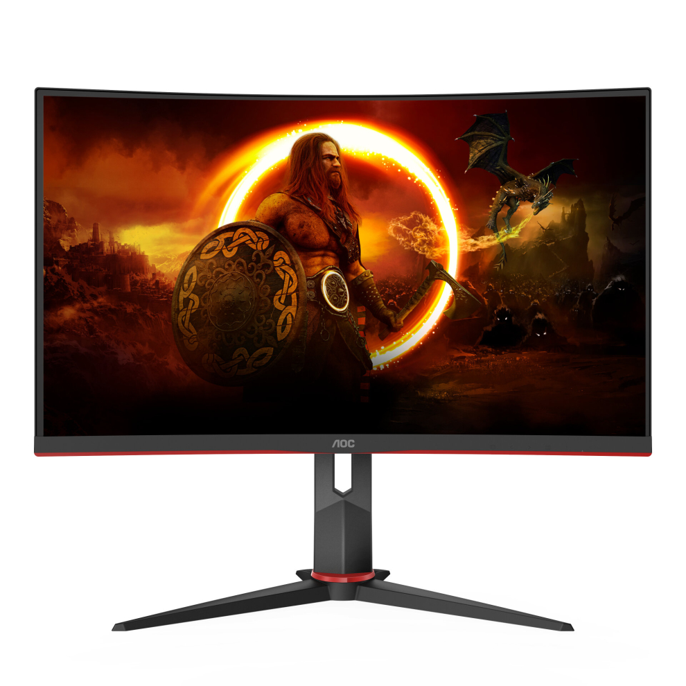 Aoc Gaming Cq27g2s/Bk - Led Monitor - Curved - Qhd - 27" - Hdr