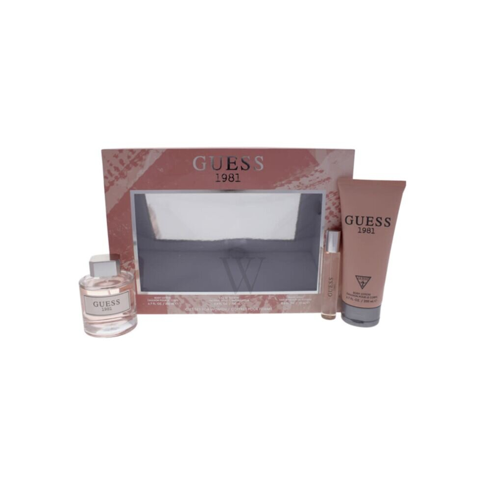 Guess 1981 by Guess for Women - 3 Pc Gift Set