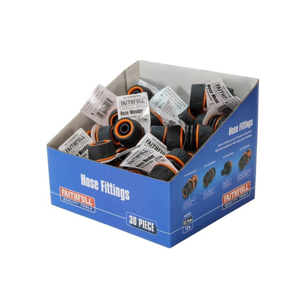 Faithfull Plastic Hose Mender (Box 30) FAIHOSEMEBUL - Image 4
