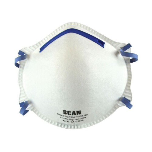 Moulded Disposable Mask FFP2 Potection (Pack 20) SCAPPEP2MB