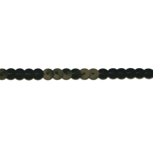 Essential Trimmings 6mm Strung Single Sequin Trim Black - per metre