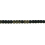 Essential Trimmings 6mm Strung Single Sequin Trim Black - per metre 1