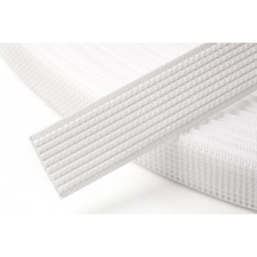 Hemline 12mm Uncovered Polyester Boning White - per metre