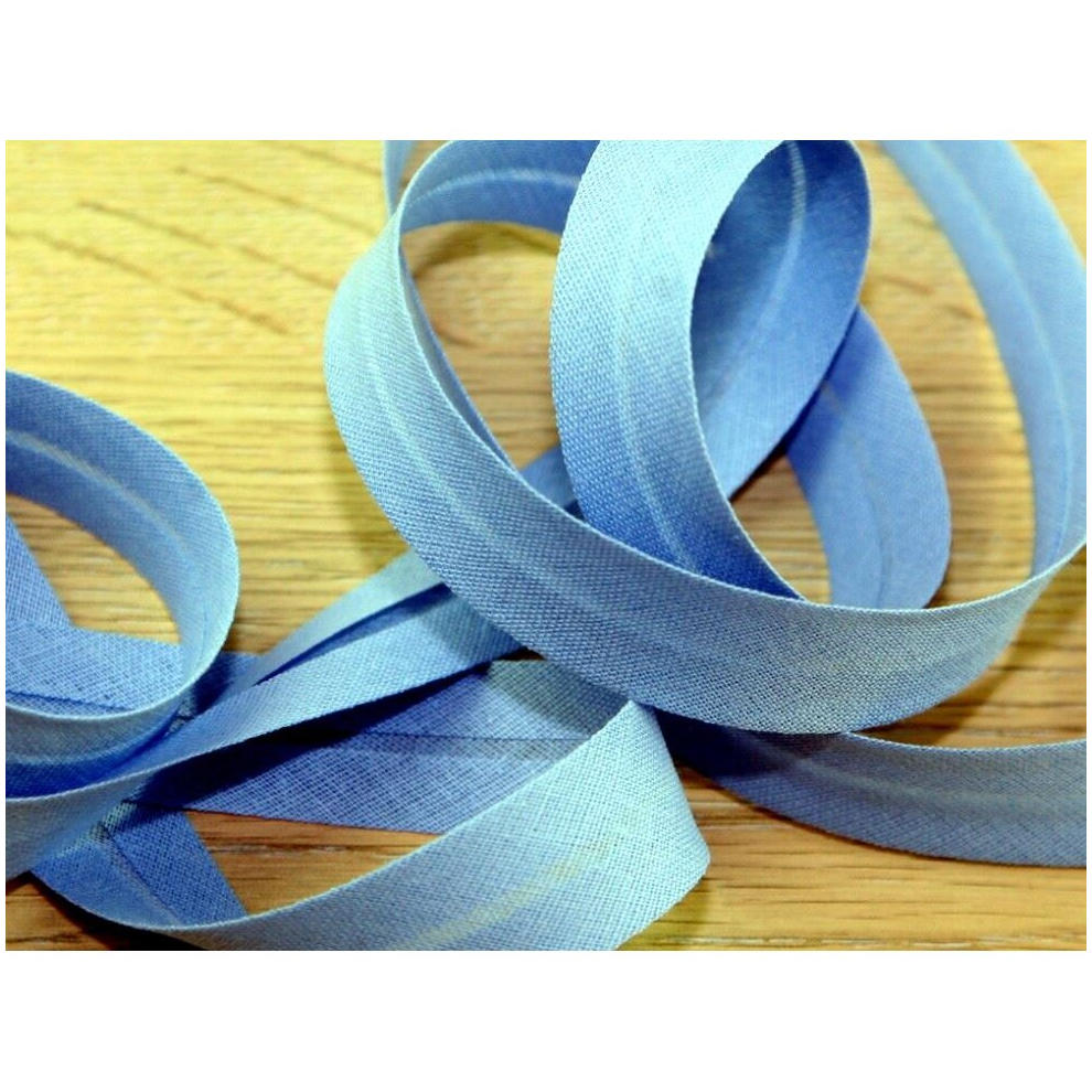 Prym 20mm Cotton Bias Binding Tape Sky Blue - per metre