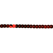 Essential Trimmings 6mm Strung Single Sequin Trim Red - per metre