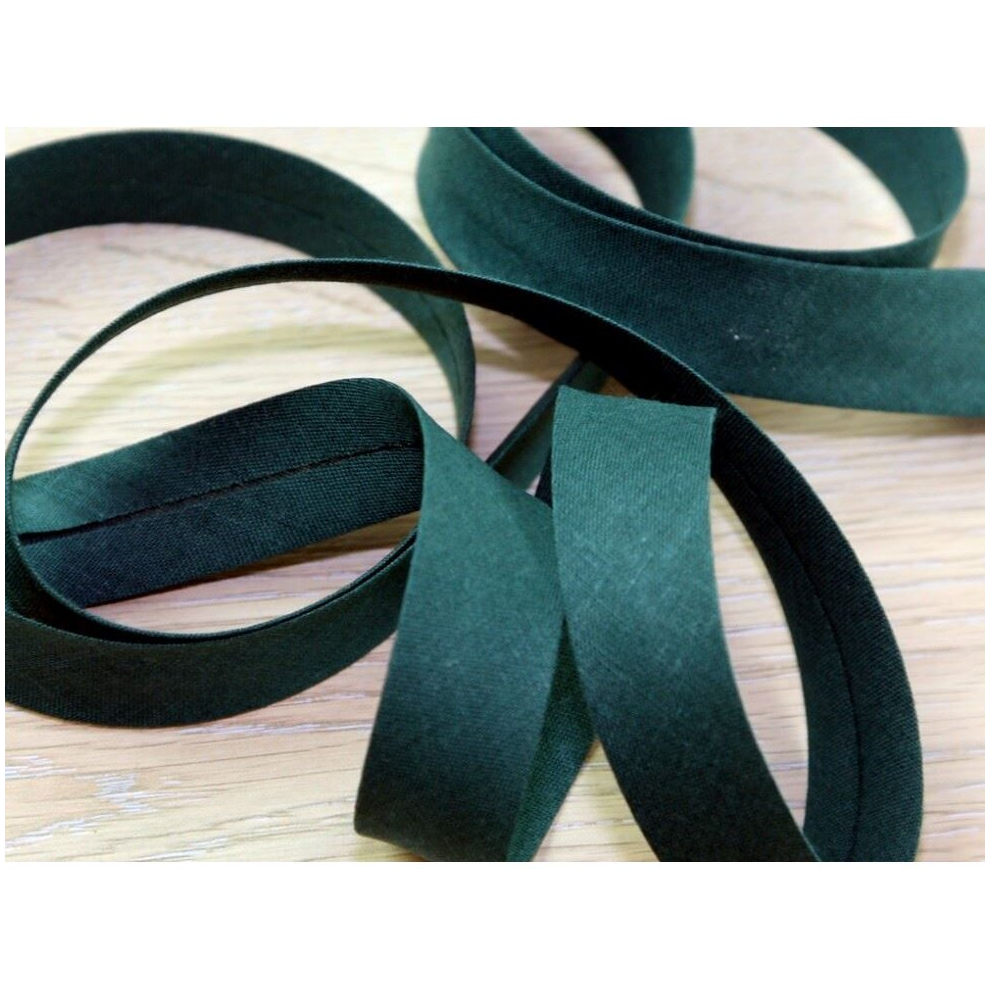 Prym 20Mm Cotton Bias Binding Tape Fir Green - Per Metre