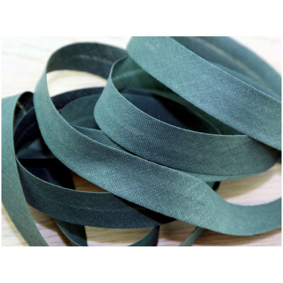 Prym 20mm Cotton Bias Binding Tape Moss Green - per metre