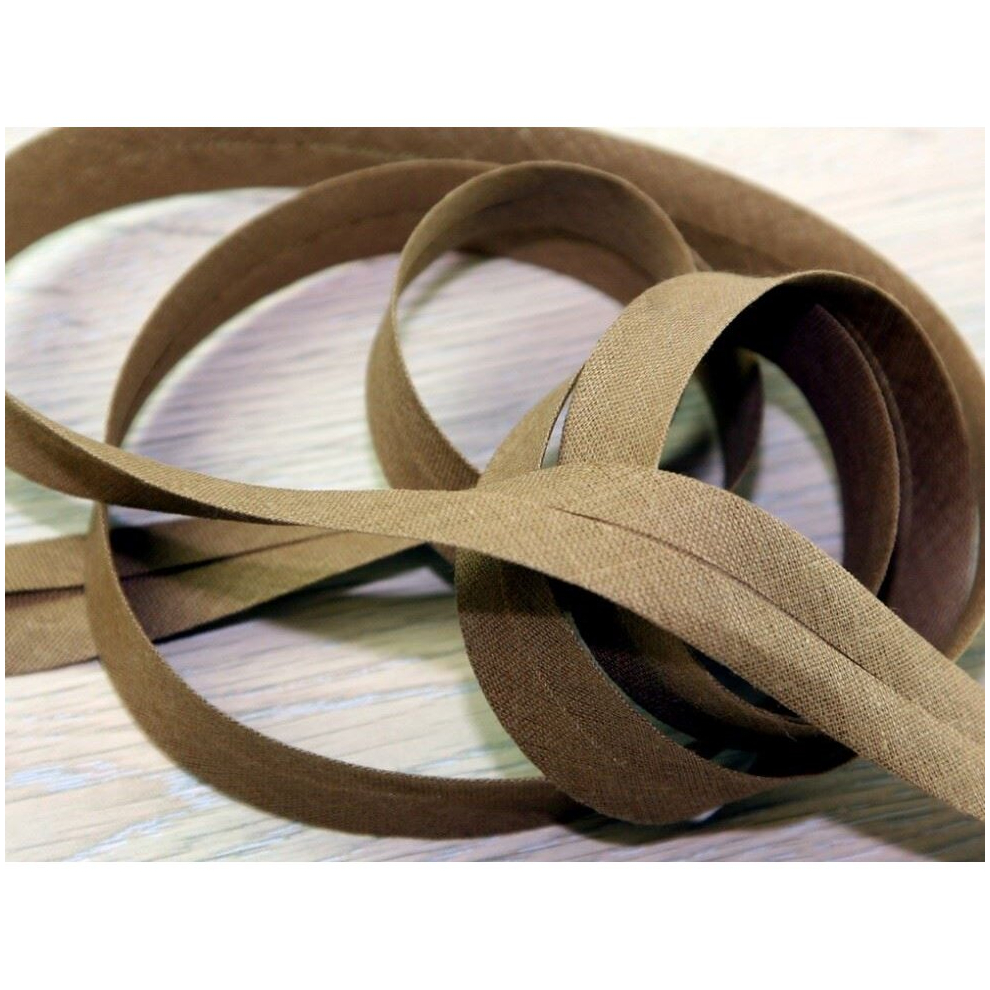 Prym 20Mm Cotton Bias Binding Tape Nougat - Per Metre