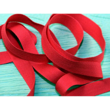 Prym 15mm Strong Cotton Herringbone Tape Red - per metre
