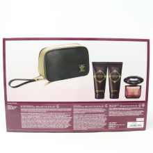 Versace Crystal Noir Eau De Toilette 4-Pcs Set / New With Box