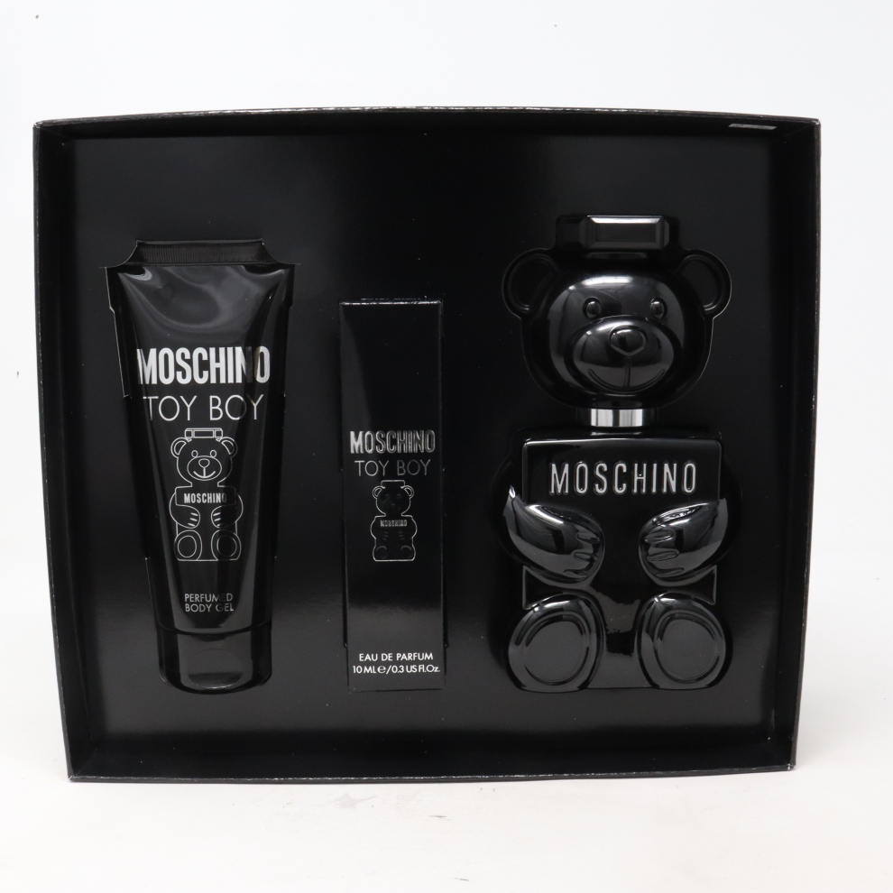 Moschino Toy Boy Eau De Parfum 3- Pcs Set  / New With Box