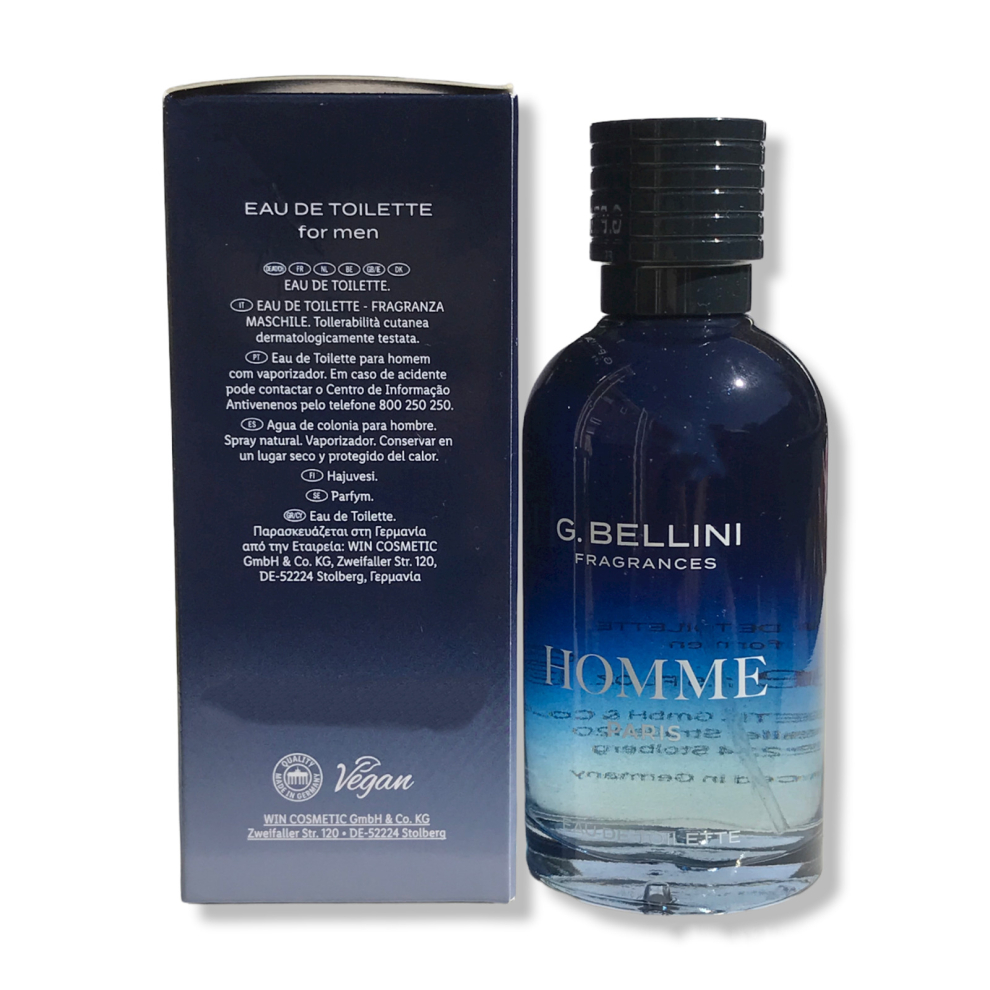 G Bellini Homme For Men Eau de Toilette Perfume Spray 75 ML Lidl