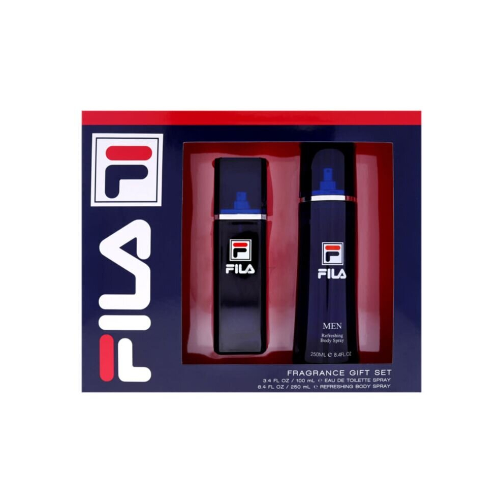 Fila by Fila for Men - 3.4 oz EDT Spray, 8.4 oz Body Spray