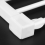75-120cm Extendable Closet Organiser Wardrobe Shelf Storage Divider Rack Cupboard Shelves 11