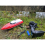(Red) 2.4G Rechargeable DUAL MOTOR RC High Speed Boat 2