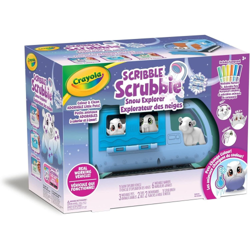 Crayola Crayola Scribble Scrubbie Pets Arctic Snow Explorer Playset Creative 1