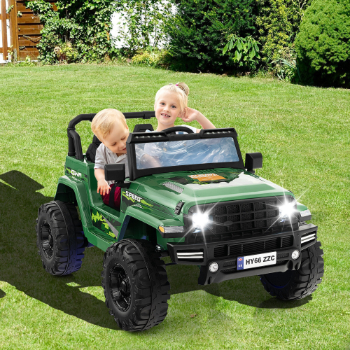 Casart 24V Kids Ride On Car 2-Seater with Remote Control & Lights 2