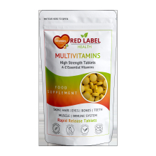 Daily Multivitamins 180 Tablets - High Strength A-Z Essentials, Vegan & Vegetarian Friendly, Easy-to-Swallow, UK Made