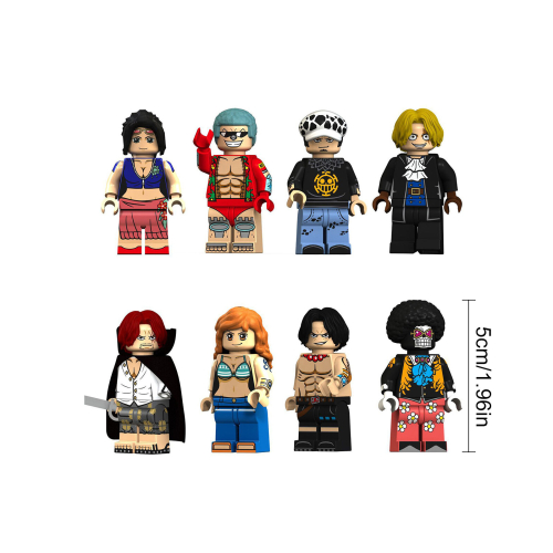 One Piece MOC Series Mini Building Blocks (15-Piece Set) on OnBuy